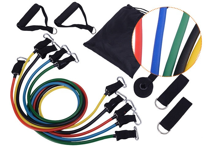Resistance Band Set with Handles and Ankle Straps