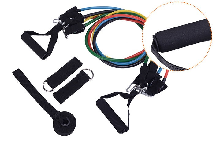 Resistance Band Set with Handles and Ankle Straps